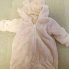 OLDNEVY ピンク熊つなぎ3-6M