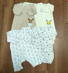 モンポケ　ロンパース　セット