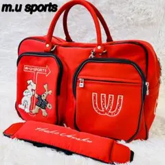 M .U SPORTS ミエコウエサコ ゴルフバッグ ボストンバッグのサムネイル