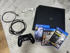 セ*ン様 PlayStation 4 Pro 本体 コントローラー ゲーム付き