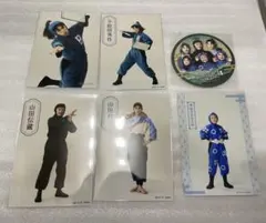 忍ミュ ブロマイド コースター 15弾 山田利吉 小松田 伝蔵 乱太郎