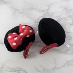 ディズニー ミニーちゃん ヘアピン ピン留め パッチンピン Disney