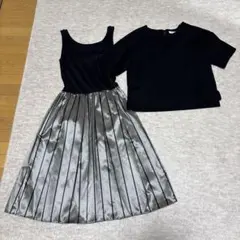 ノーリーズ　カットソー付きワンピースのサムネイル
