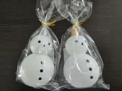 雪だるまキャンドル　[カメヤマ]