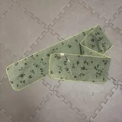 【値下げ！】MASTERPIECE チェック柄マフラー グリーン