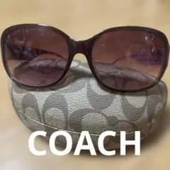 COACH サングラス フラワーモチーフ ケース付きused品。のサムネイル