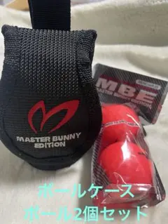 MASTER BUNNY EDITION ボールケース、ボール2個セット