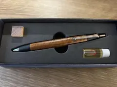 野原工芸　花梨虎杢 野原工芸】本花梨虎杢 スタンダードボールペン 限定樹種を開封