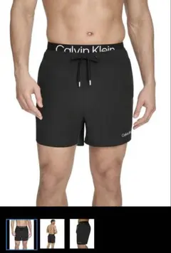 Calvin Klein ブラック水着 Lサイズ 新品タグ付き