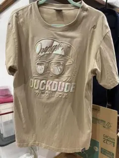 DUCKDUDE by BONESOUL ベージュ Tシャツ
