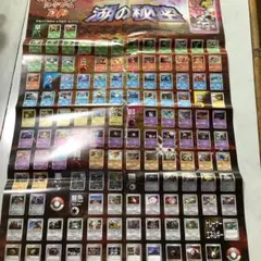 ポケモンカードゲームDP ポスター　湖の秘密　平成レトロ　当時物