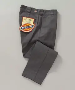 【Dickies】SHIPS別注　テーパード　ワークパンツ　Lサイズ　グレー