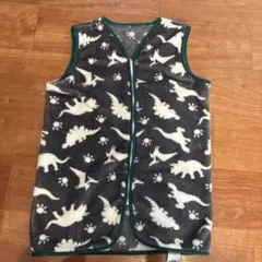 大きいサイズ　フリース　スリーパー　恐竜柄　西松屋