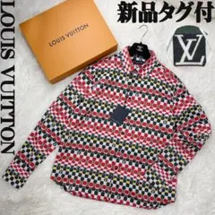 新品♡LOUIS VUITTON ルイヴィトン ダミエ ロングスリーブシャツ Mのサムネイル