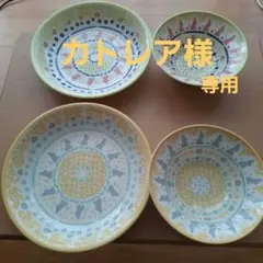 ムーミン食器　お皿とサラダボウル各2枚セット