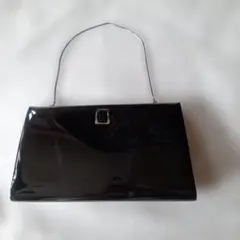ブラックフォーマルバッグ エナメル