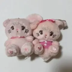 ガチャ　ぬいぐるみマスコットmikko キャミー2個セット