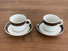  KOKA カップ&ソーサー ２客セット➁ Rorstrand KOKA カップ&ソーサー 2客セット➁