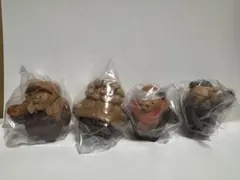 新品未開封 たかはたまさお 木彫り風 FIGURE COLLECTION ４種