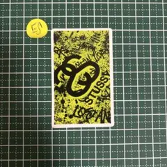 ストリートアート風 ステッカー カードサイズ