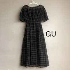 レディース　ロングワンピース　GU