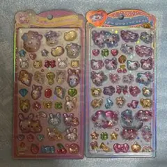 うるちゅるポップシール　フワフワらびちゃん・まじかるみゅーちゃん