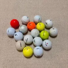 ゴルフボール ロストボール 18個セットのサムネイル