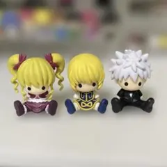 ハンターハンター ペタドール ビスケ キルア クラピカ フィギュア