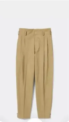 GU ベージュ ワイドパンツ Mサイズ