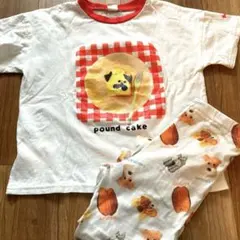 メゾンテリア　120cm 半袖Tシャツ　レギンスパンツのサムネイル