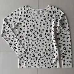 AZUL ヒョウ柄ニット