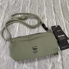 メゾンキツネxトポロジーTopologie ボトルサコッシュ バッグ カーキ