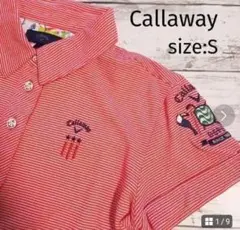 Callaway　半袖　S　ゴルフシャツ　レディース　キャロウェイ