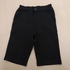 120サイズ　ブラック半ズボン　フォーマル