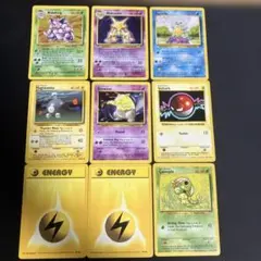 ポケモンカード ナツメのケーシィ ユンゲラー フーディン 旧裏 M