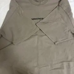 MARK GONZALES ロゴ刺繍 半袖 Tシャツ ベージュ Lのサムネイル