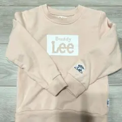 Buddy Lee ピンク ロゴトレーナー　女の子　110cm 冬物