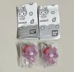 ジュエルペット　ガーネット　2個セット　めじるしアクセサリー