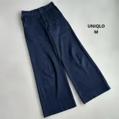 uniqloワイドトラウザージーンズ