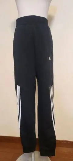 adidas 黒 ジャージパンツ 160cm