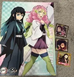 鬼滅の刃 クリアファイルとカード