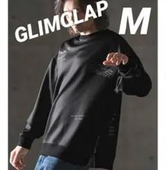 ☆GLIMCLAP 長袖カットソー プルオーバー ジャージ☆M