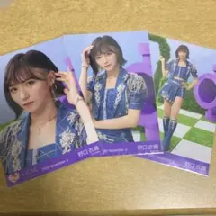 ナ*グ様 イコラブ　野口衣織　生写真Be selfish ビーセルコンプ【難アリ