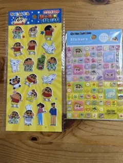 クレヨンしんちゃん キャラクターシール 2シート