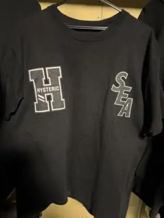 HYSTERIC GLAMOUR WIND AND SEA Tシャツ ブラック