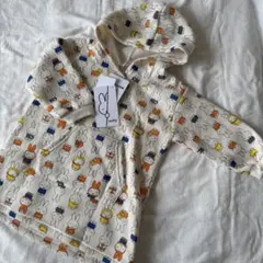 【タグ付未使用】西松屋　長袖ワンピース　ミッフィー　裏起毛　90 トレーナー