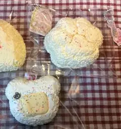 ふわふわで触り心地の良いスクイーズ2点セット