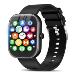 スマートウォッチ【2025新開発 性能最強モデル】1.96インチ大画面_corg