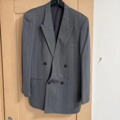 JUN ストライプ ダブルブレストジャケット