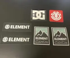 ELEMENT DC スケートボード ステッカー エレメント スケボー デッキのサムネイル